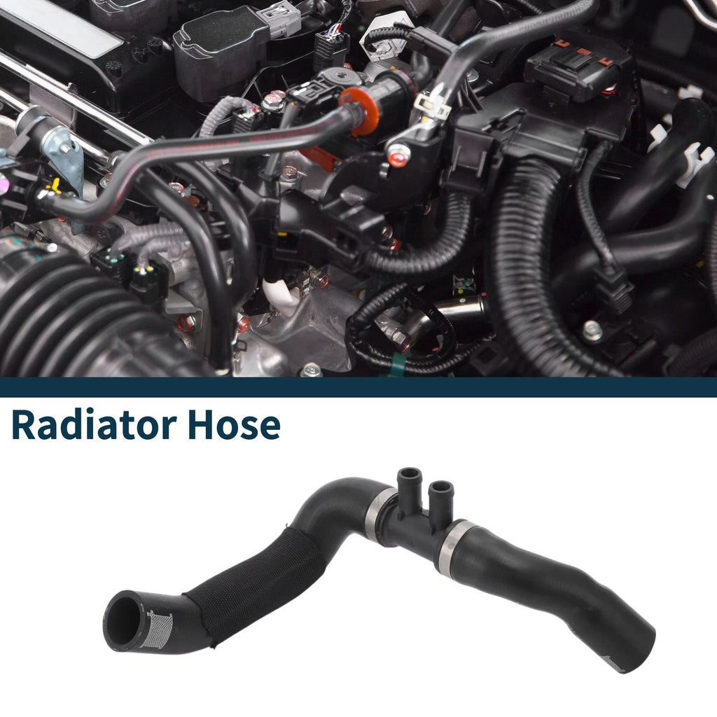 Radiator Hose for Volkswagen Golf (2009–2011) Rubber Plastic Black