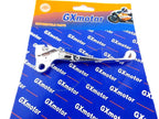 Silver Front & Rear Brake Lever Set Pair for PY50 (All Years)