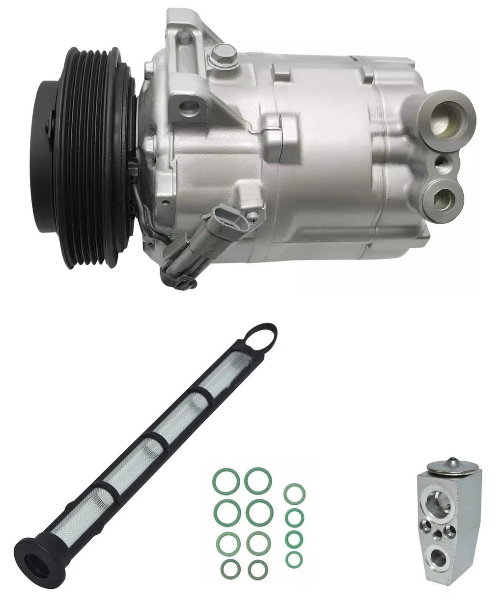 AC Compressor Kit Replacement for Chevrolet Cobalt 2.2L 2.4L (2008–2011)