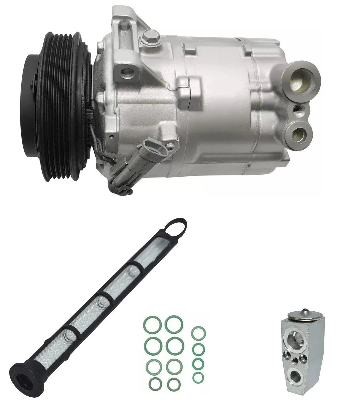 AC Compressor Kit Replacement for Chevrolet Cobalt 2.2L 2.4L (2008–2011)