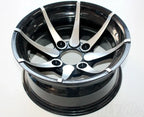Pair of 12" Alloy Wheel Rims for Quad Dirt Bike ATV UTV (25X8-12)