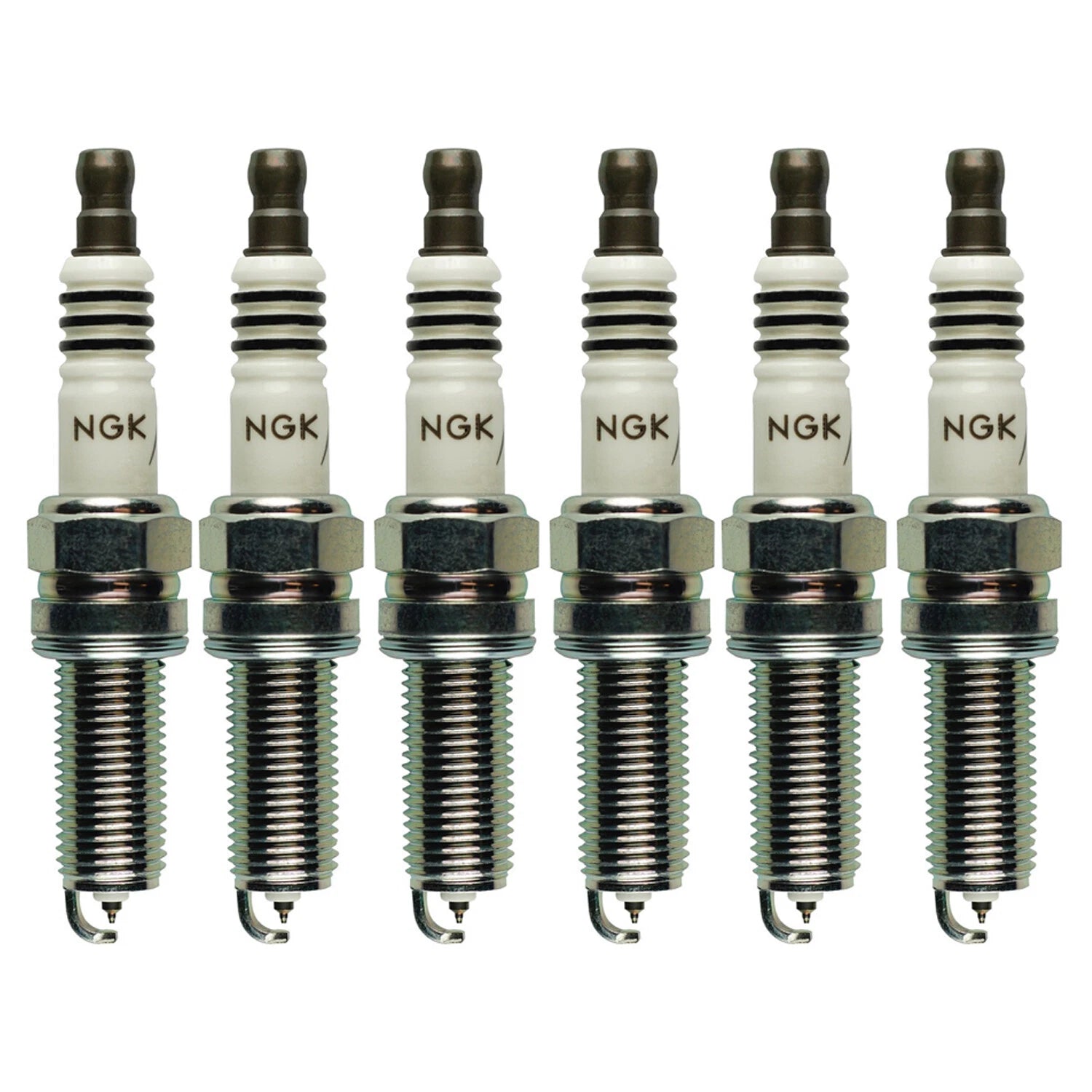 Set of 6 NGK Ruthenium HX Spark Plugs for Dodge Durango V6 (2011–2023)