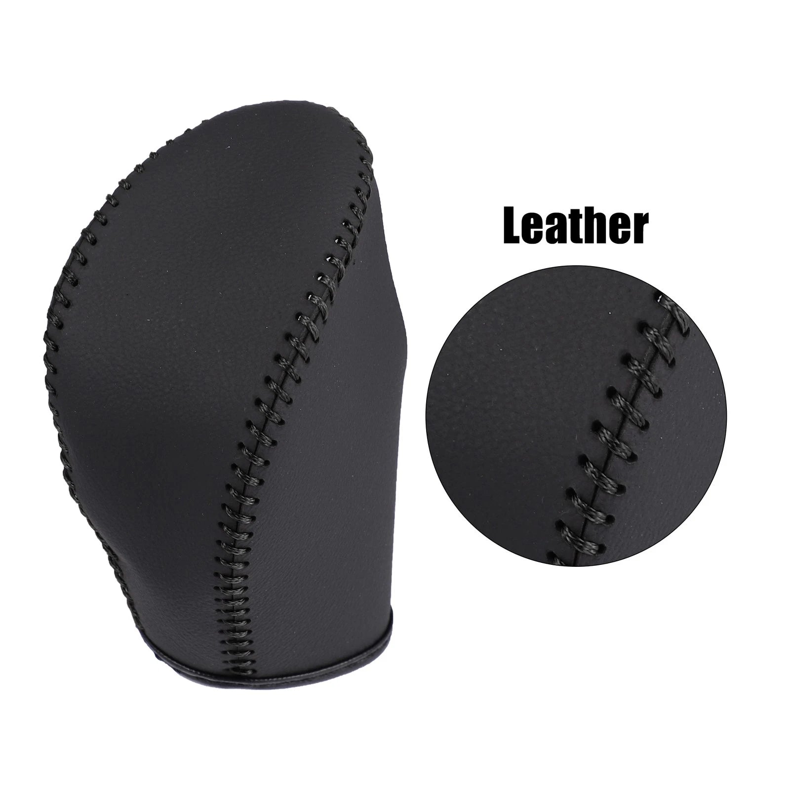 Faux Leather Gear Shift Knob Cover for Nissan Rogue Sport (2017–2021) 734301026062