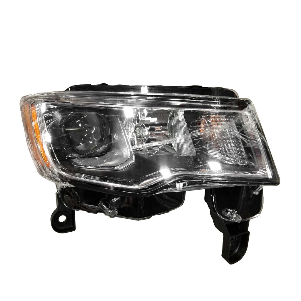 Halogen Headlight Assembly Passenger Side Replacement for Jeep Grand Cherokee (2017–2021)