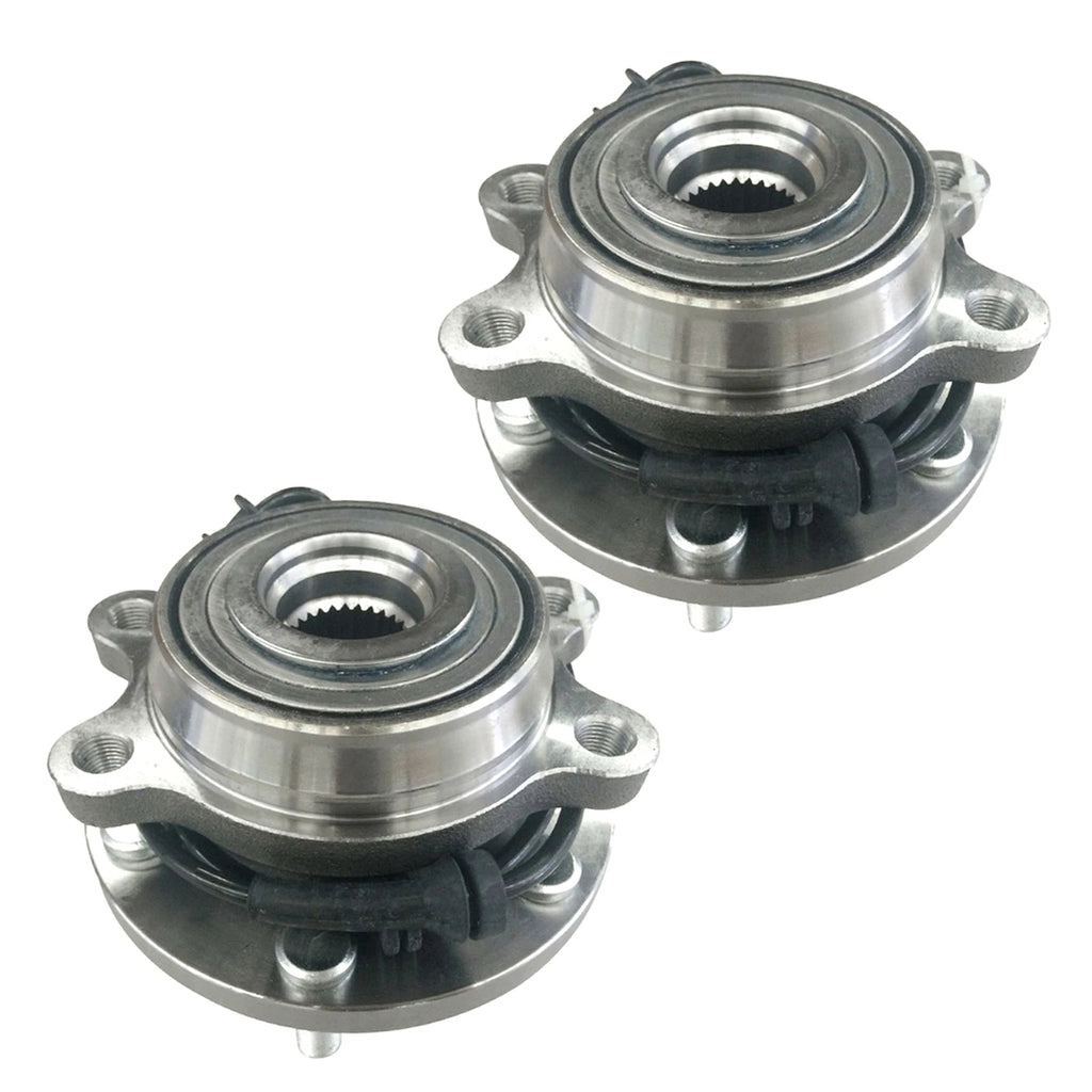 2X Front Wheel Hub & Bearing for Nissan Frontier (2005–2015)