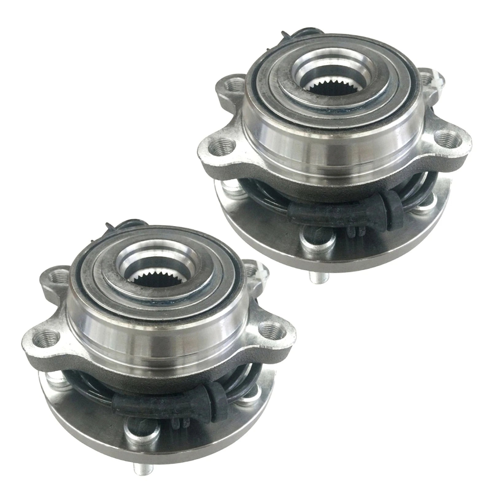 2X Front Wheel Hub & Bearing for Nissan Frontier (2005–2015)
