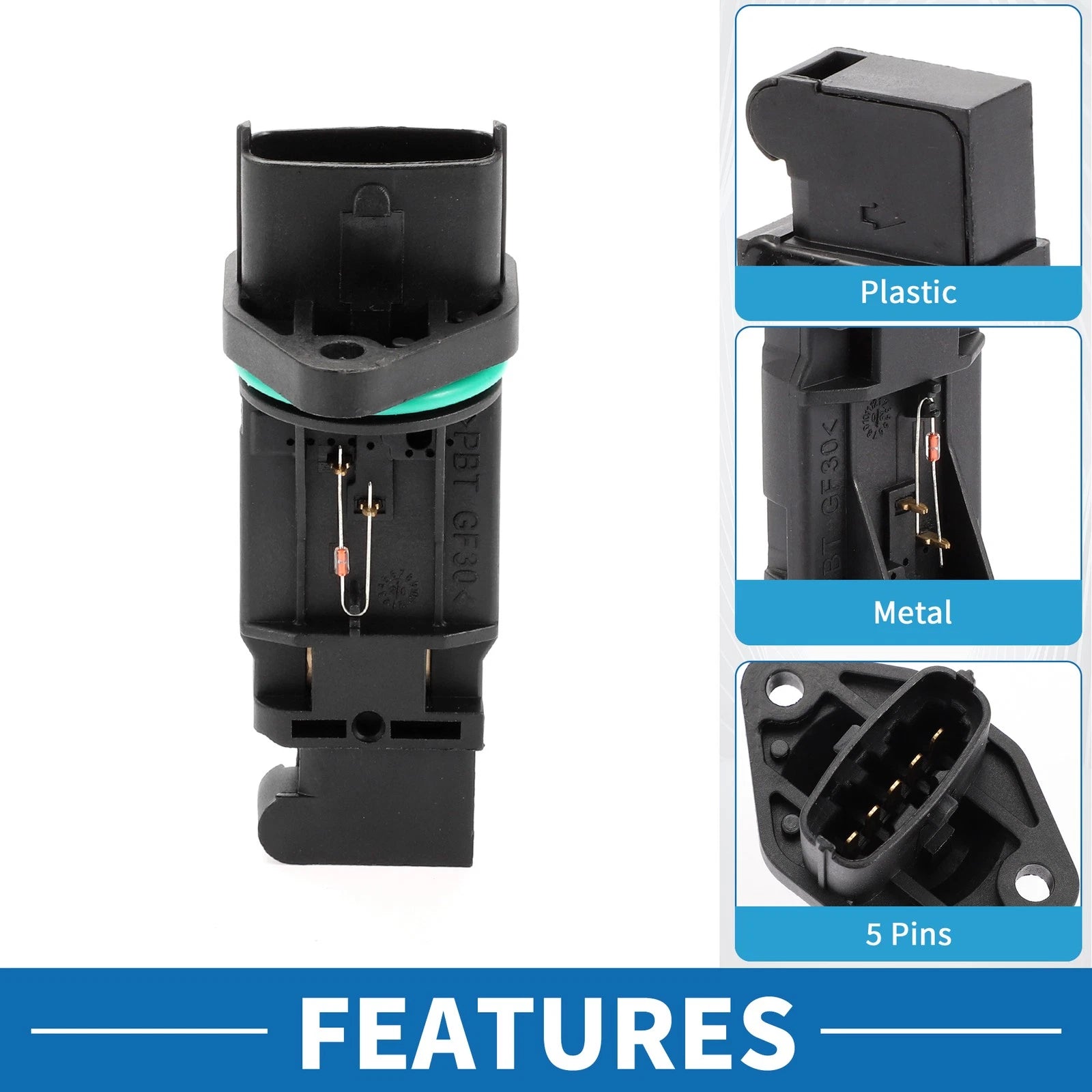 MAF Mass Air Flow Sensor No.281002Y100 for Kia Spectra 1.8L (2002–2004)