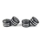 4 x Black Head Bolt Covers for Harley Sportster 883 XL (1986-2017)
