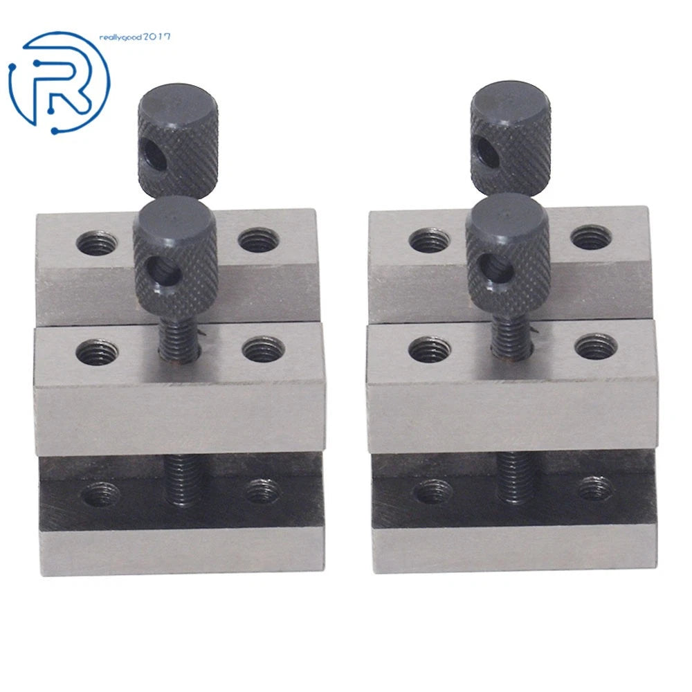 V Block & Clamp Set for Precision Machining (19/32" Accuracy)