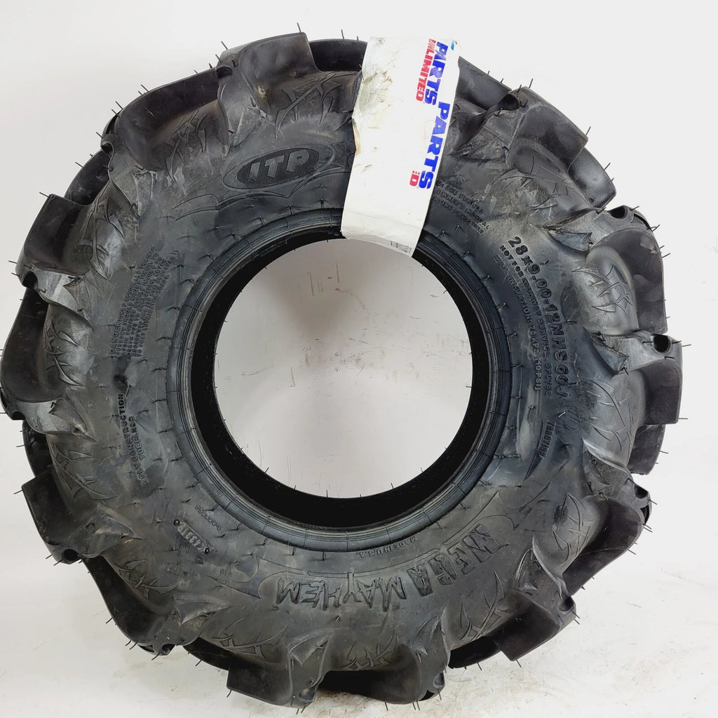 ITP Tire Mega Mayhem 28x9-12 for ATV UTV (Off-Road) LR-465lbs 6P0756