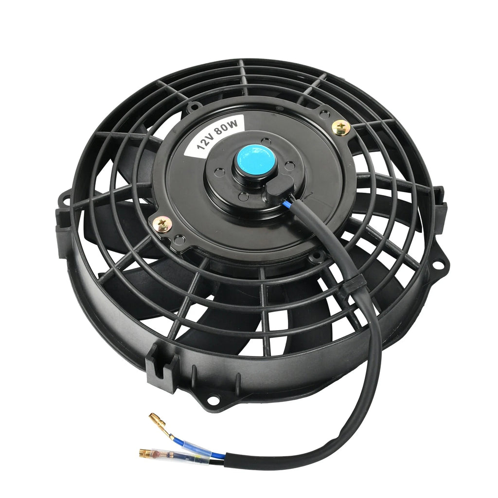 10" Slim Electric Radiator Cooling Fan Kit 12V