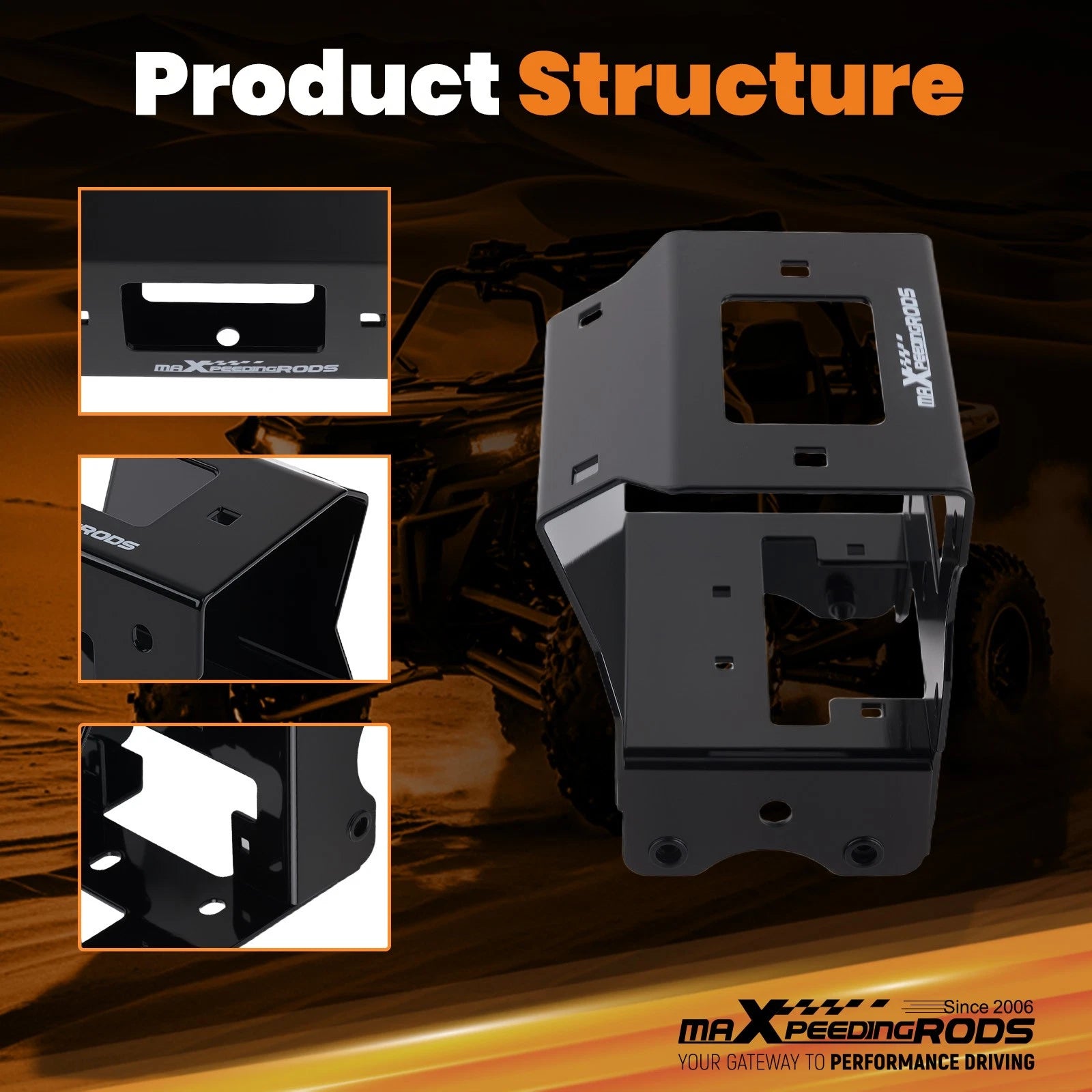 Winch Mount for Sportsman 570/850 XP (2014–2026)