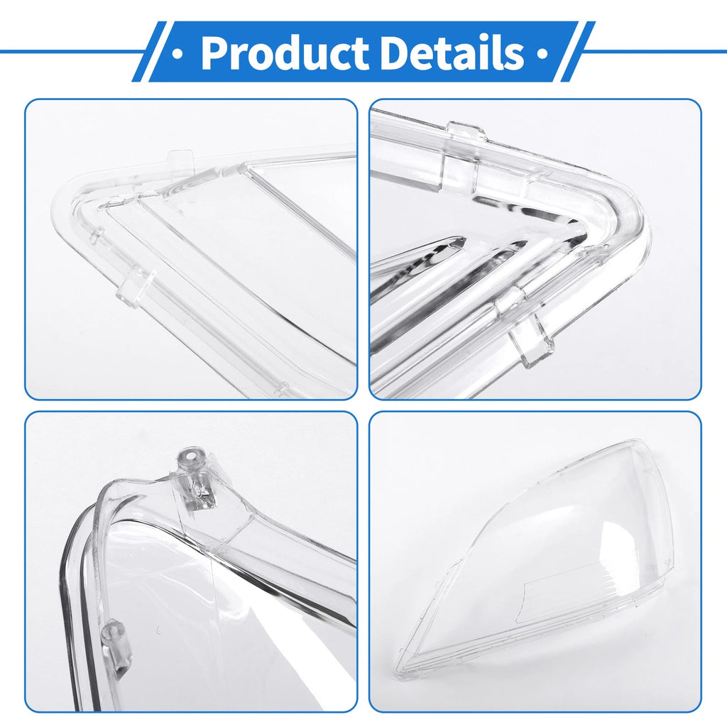 Headlight Lens Cover for Lexus GX470 (2003–2009) PC Clear