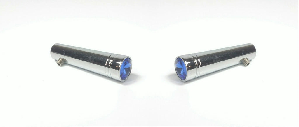 Blue Toggle Switch Extensions Pair for Peterbilt 1-7/8 in (1.875 in) Long