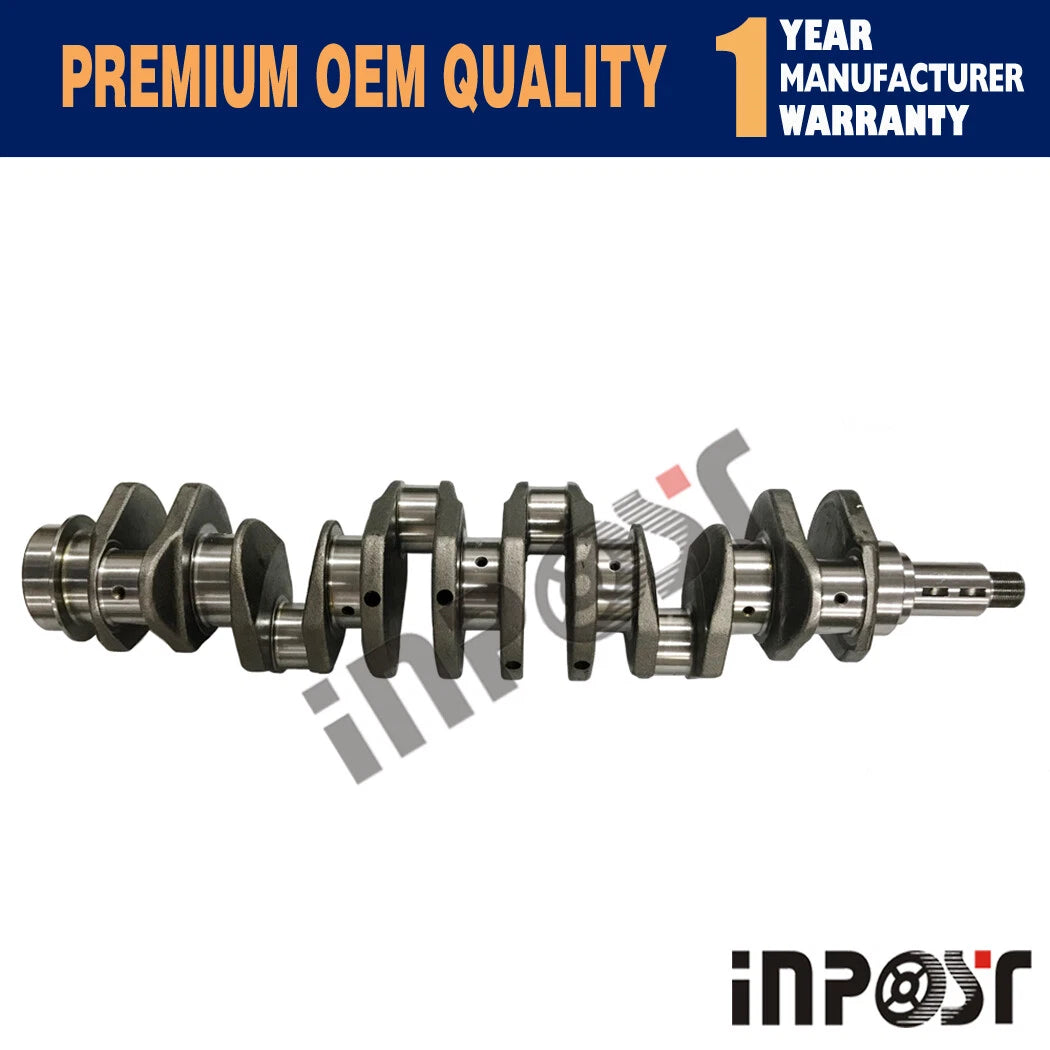 Crankshaft for Mitsubishi S6S S6SD Engine (Forklift TCM CAT F18C FD35T FD40T)