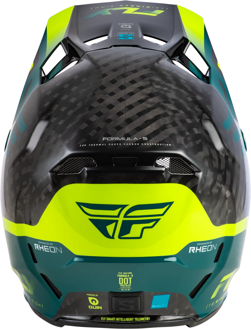 Fly Racing Formula S Carbon Byte Helmet for Offroad (Large)