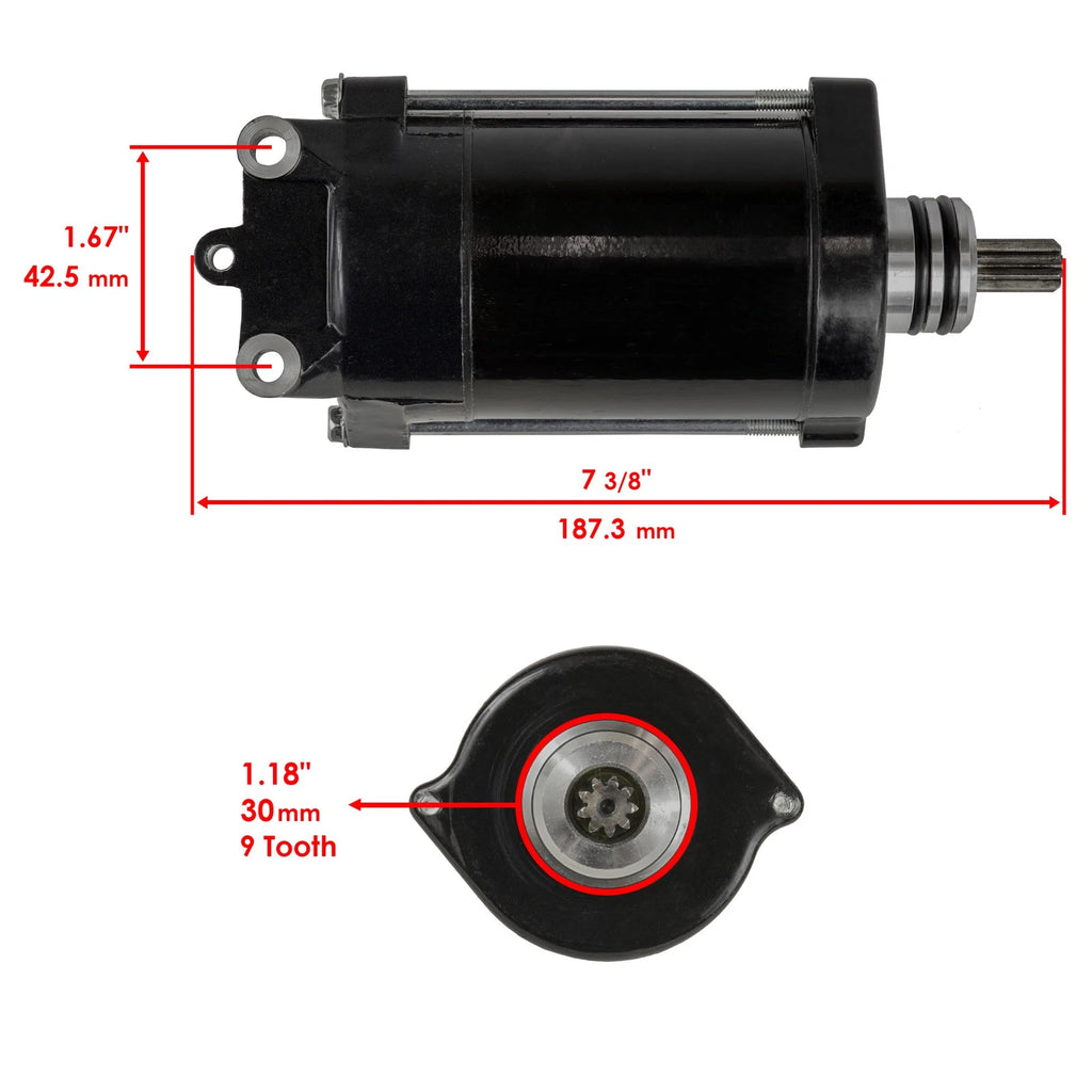 Starter & Relay Solenoid for Seadoo GTX, GSX Ltd 951 (1998–2003)