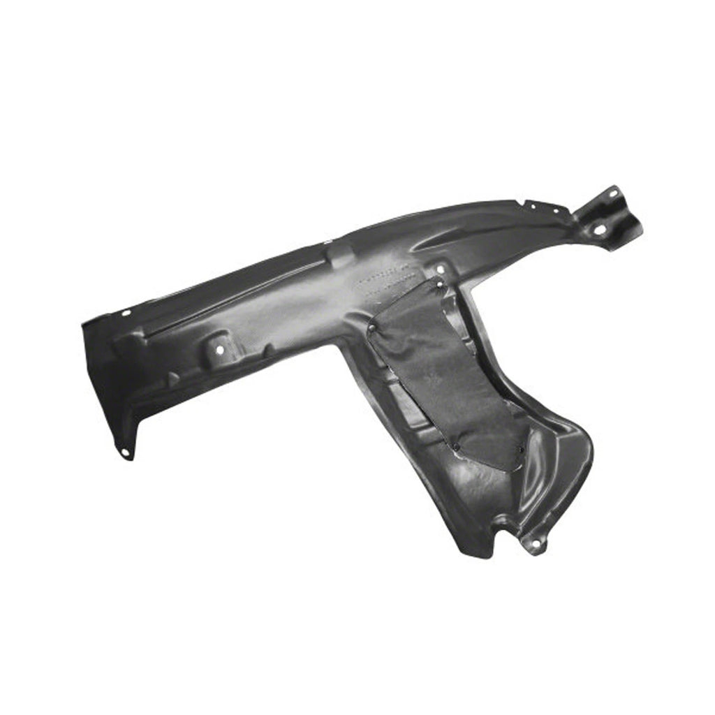 Replacement Front Passenger Side Rearward Fender Liner w/Insulation Pad