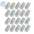 Set of 4 Lug Nut Covers for Truck (492450, 33mm, Screw-On, Flat Top)