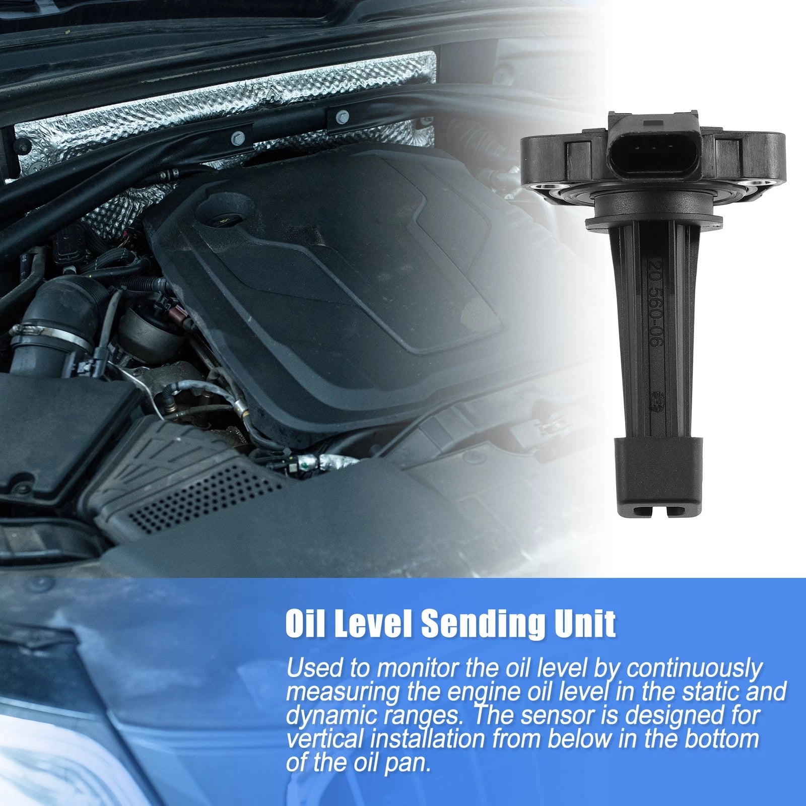 Oil Level Sensor for Audi (03C907660M, 03C907660H)