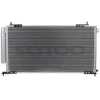 AC Condenser and Cooling Fan Assembly Kit for Honda Element (2003–2006)