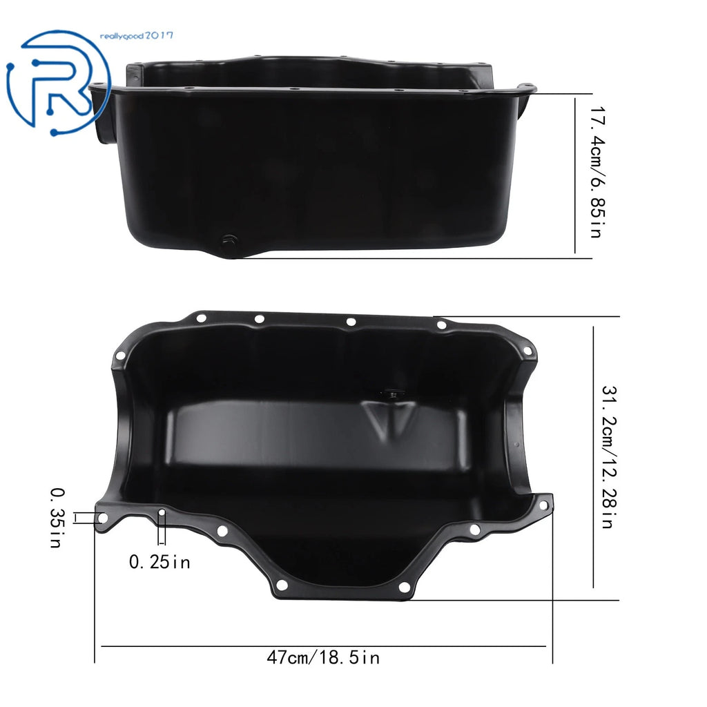 Engine Oil Pan Sump for Chrysler Town & Country Dodge Caravan (1990–2003)
