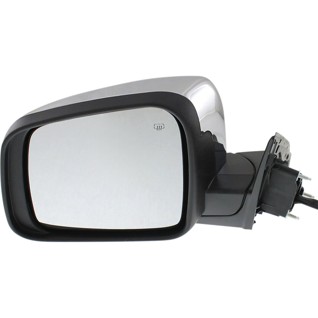 Heated Chrome Driver Side Mirror for Jeep Grand Cherokee (2011–2016)