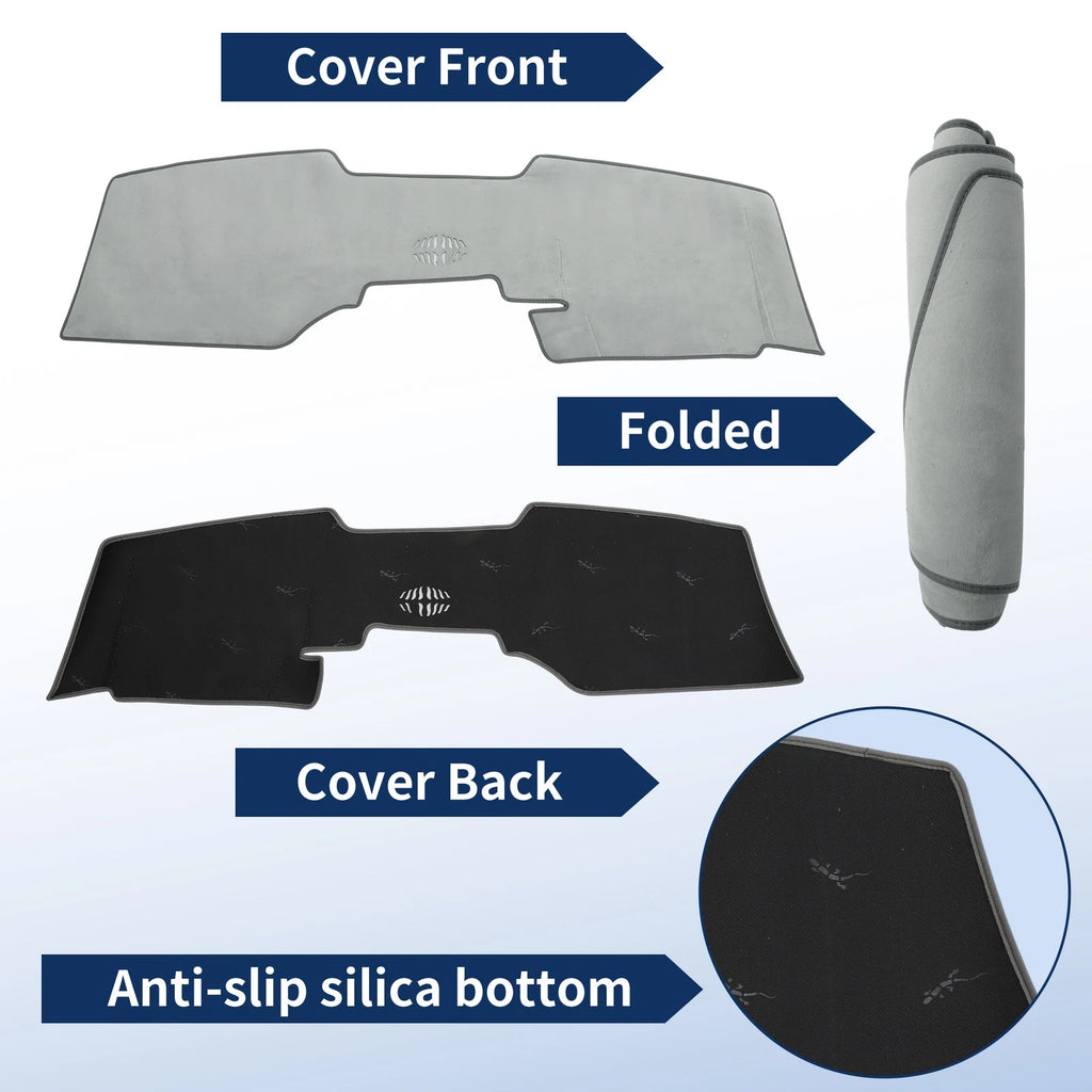 Dash Cover for Mazda CX-60 (2024–2026) Without HUD, Flannel Gray