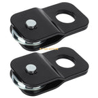 2 Snatch Block Recovery Pulleys for Off-Road ATV UTV (4 Ton, 8,000LB)