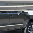 Luxury FX Stainless Molding Inserts 4pc for Toyota Tacoma Access 5ft (2016–2023)