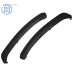 Front Bumper Lower Trim Panel Set for Ford Focus (2012-2014) Black Plastic