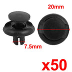 50 x Front Mudguard Push-Type Retainer Clips for Honda Acura (2000-2023)