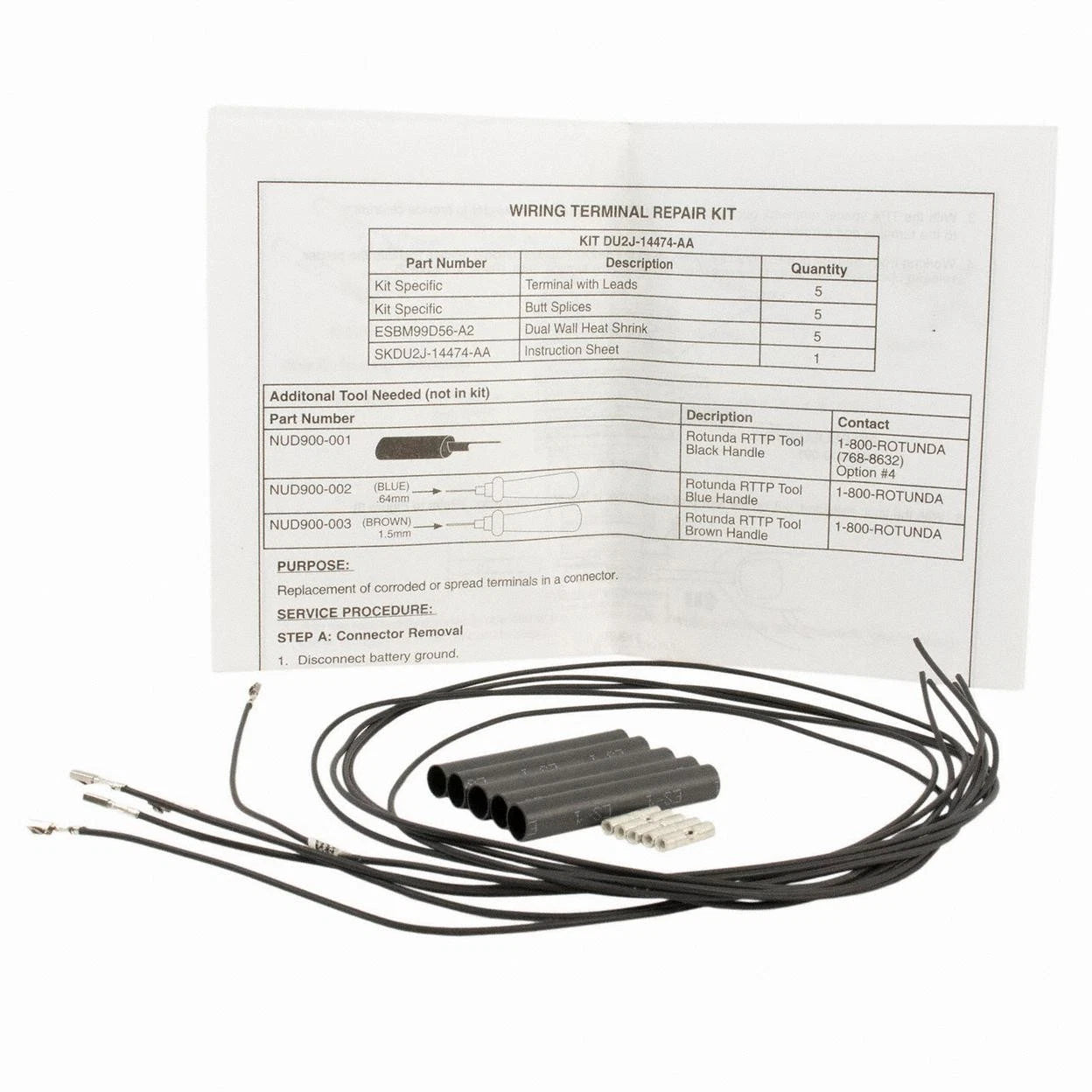 Motorcraft WT-1017 Fuel Pump Jumper Harness Kit for Ford F-350 Super Duty (2000–2007)