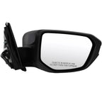 Power Black Manual Folding Mirror for Honda Civic (2016–Present)