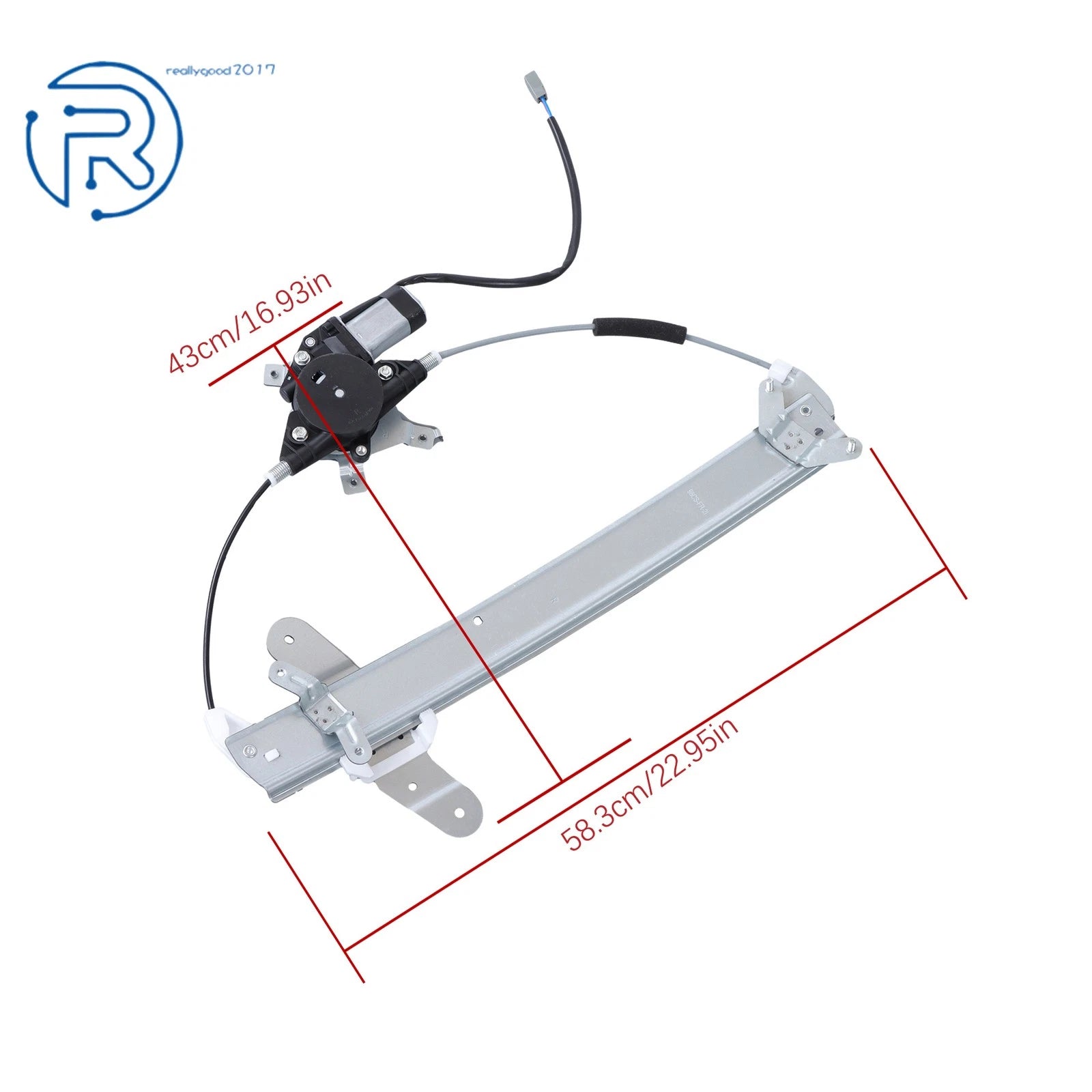 Window Actuator for Lincoln Town Car (1998-2010) Front Right with Motor
