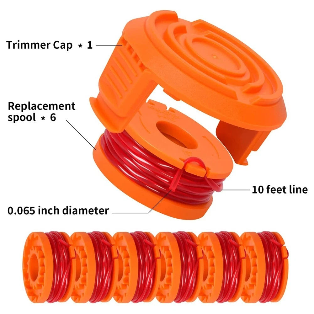 Grass Rope Trimmer Spool Line for Worx WG154 WG160 WG175 (2010–2023)
