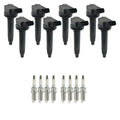 Set of 8 Ignition Coils & NGK Iridium Spark Plugs for Sequoia Tundra (2000–2023)
