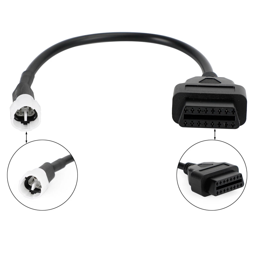 3 Pin to OBD2 Diagnostic Adapter Cable for Yamaha X-MAX (2017–2023)