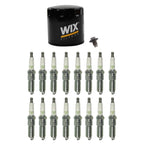 Wix Engine Oil Filter & NGK 16 V-Power Spark Plugs for Grand Cherokee (1993–1998)
