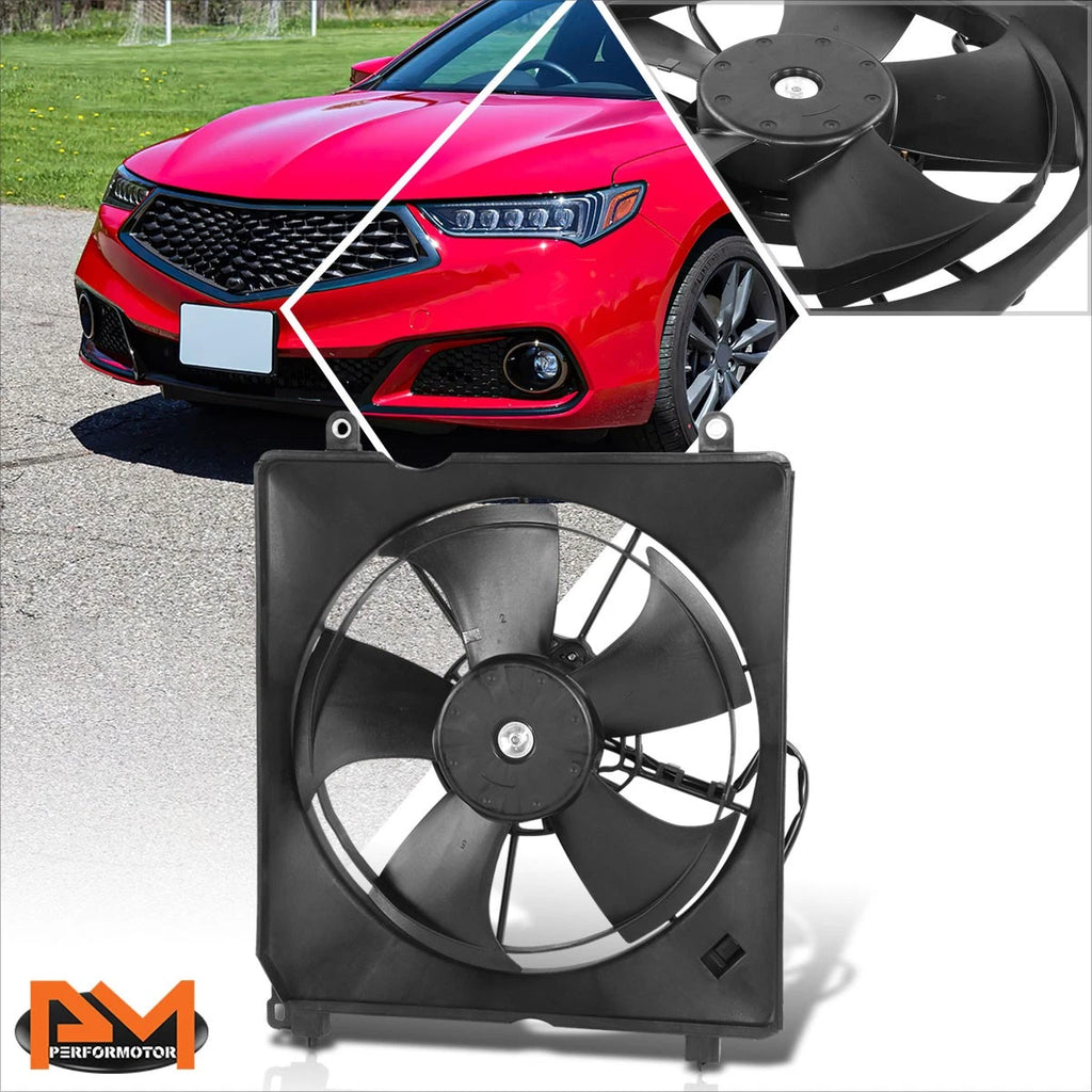 Radiator Cooling Fan Assembly for Acura TLX/Honda Accord 2.0L 2.4L (2013–2020)