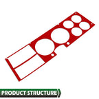 Aluminum Dash Bezel Insert for Chevy GMC Truck Blazer Suburban (1981–1987)