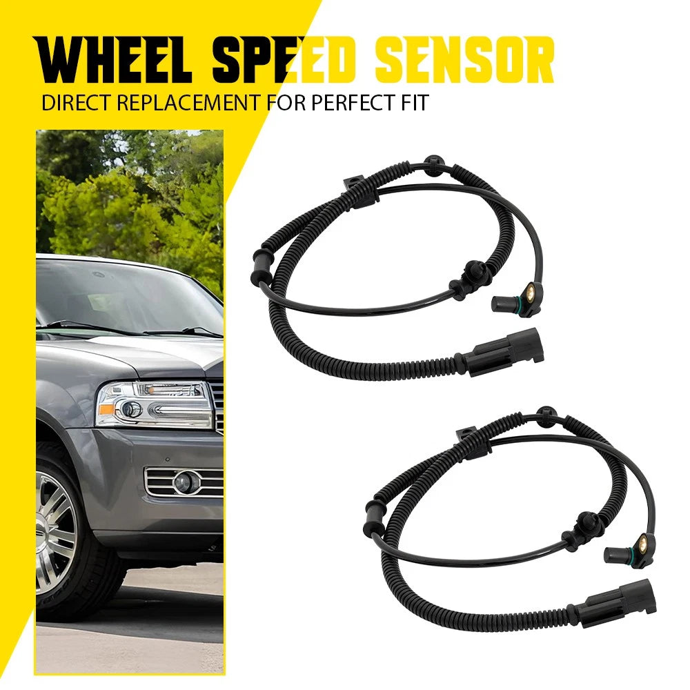 Set of 2 ABS Speed Sensors for Ford F-150 Lincoln Navigator (2011–2014)