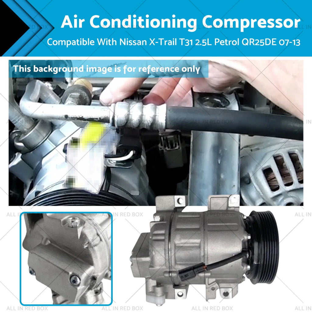 A/C Compressor for Nissan X-Trail T31 2.5L QR25DE (2007–2013)