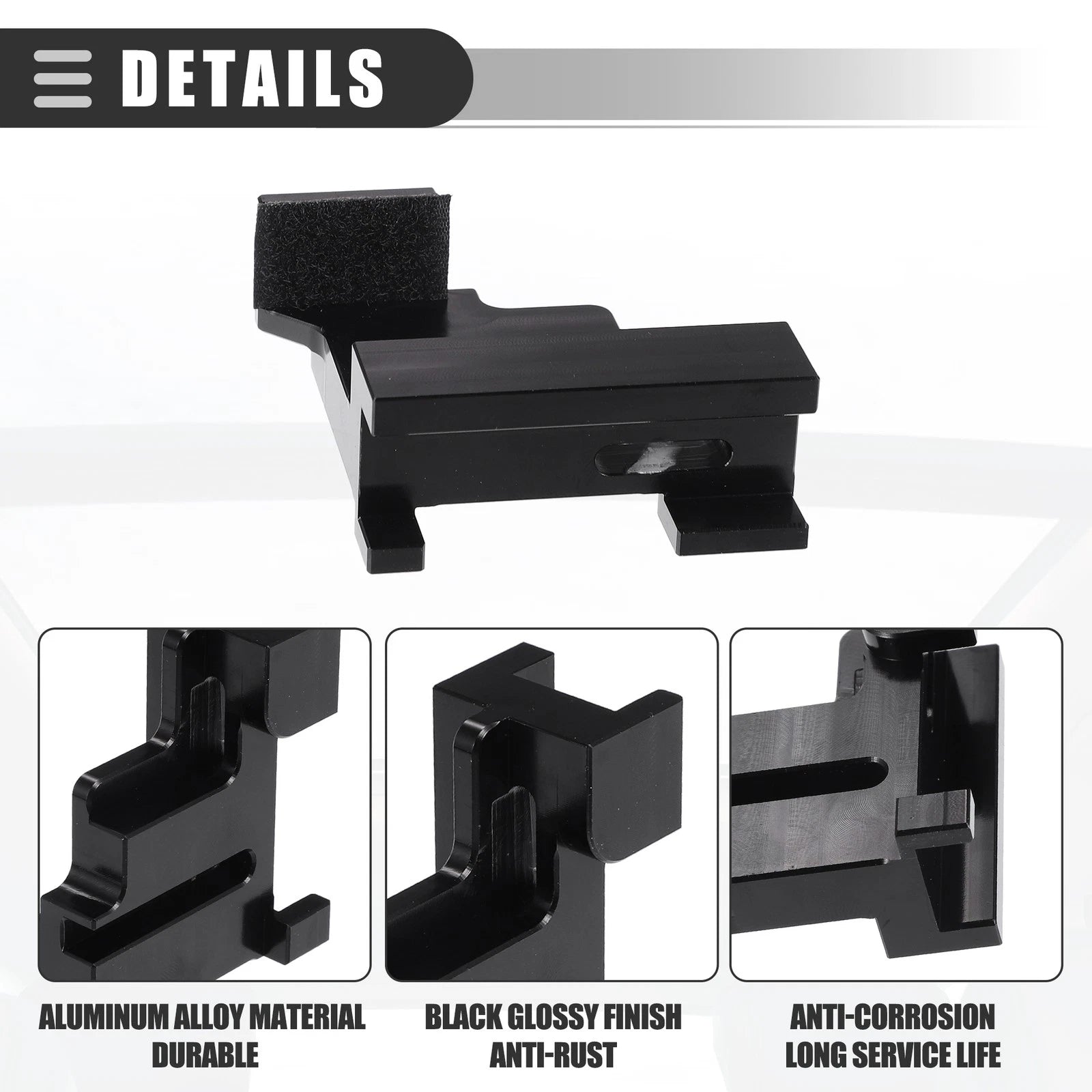 Sunroof Track Repair Kit for Ford Edge (2007–2014) - Aluminum Alloy Black