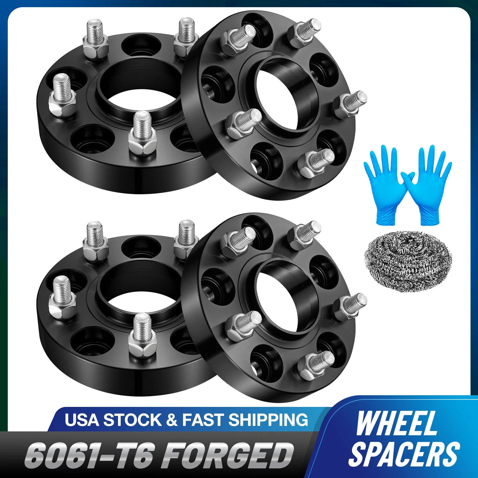 Set of 4 Hubcentric Wheel Spacers 25mm for Honda Acura (YYYY–YYYY)