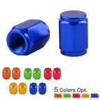 2X Aluminum Valve Stem Caps for Honda CR125R CR250M CR250R CR80R CRF100F/80F