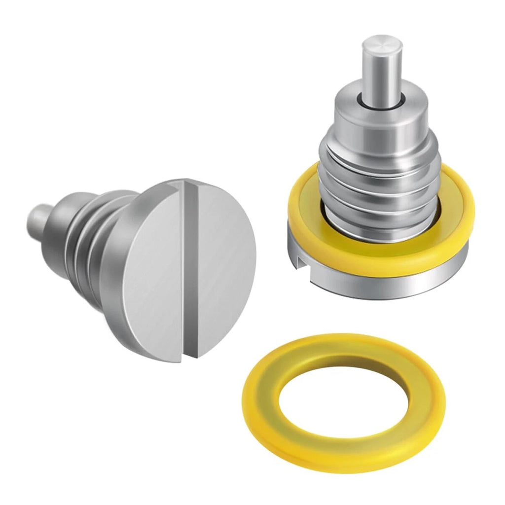 Lower Unit Gear Lube Drain Fill Hole Screw for Mercury Mariner (2Pcs)