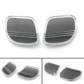 Tri-Line Speaker Cover Grills for Harley Road Glide FLTRX (2015–2018) Chrome