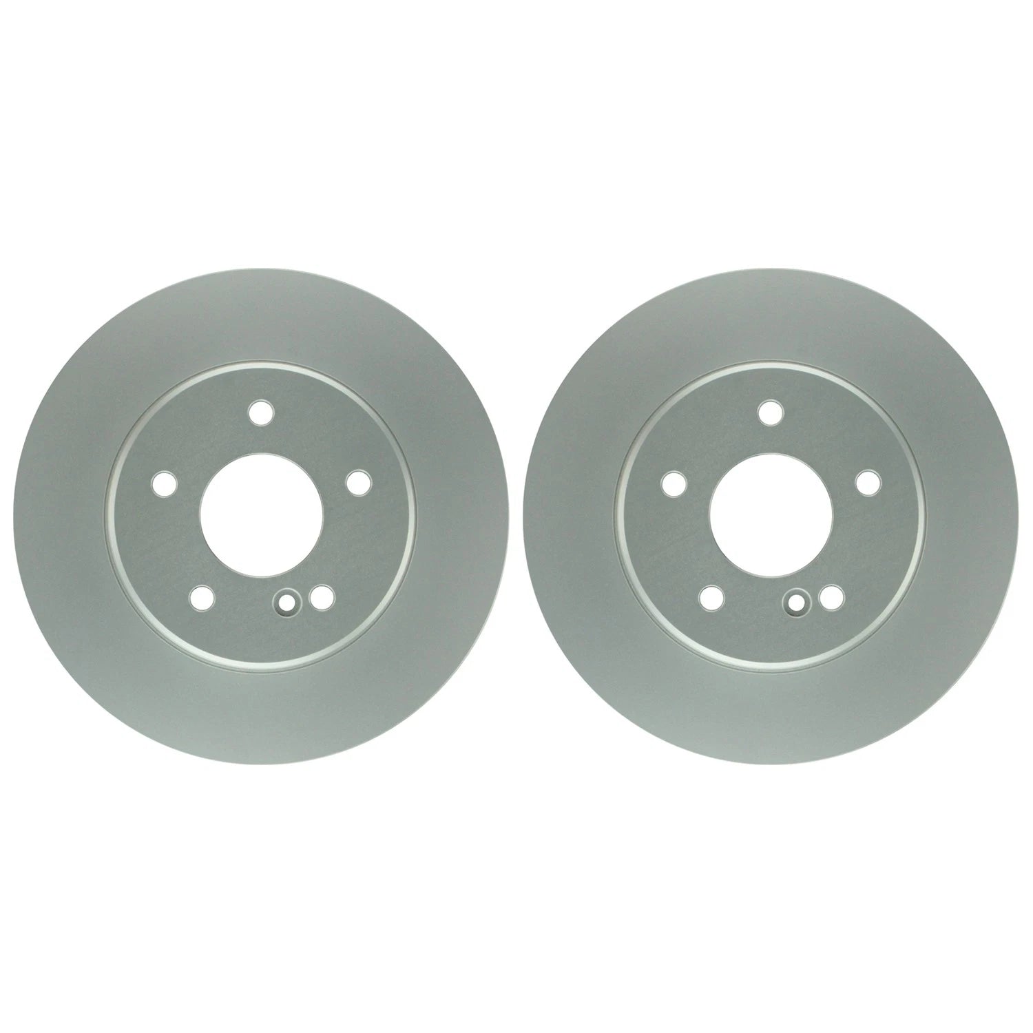 Set of 2 Bosch QuietCast Rear Disc Brake Rotors for Mercedes-Benz W210 (1996–2002)