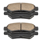 Rear Ceramic Brake Pads with Hardware for Cadillac CTS Chevy Camaro Saab 9-4X (2009–2016)